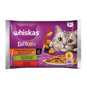 Karma dla kota WHISKAS Tasty Mix Kolekcja Wiejskich Smaków (4 x 85 g)