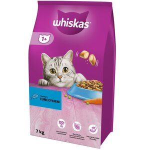 Karma dla kota WHISKAS z Pysznym tuńczykiem 7 kg