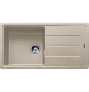 Zlewozmywak jednokomorowy z ociekaczem FRANKE Basis BFG 611-97 114.0676.286 Orzechowy 50x97