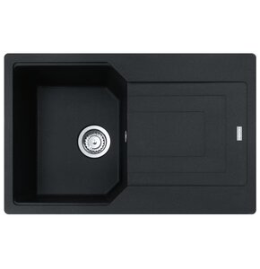 Zlewozmywak jednokomorowy z ociekaczem FRANKE Urban UBG 611-78 GSC 114.0687.270 Onyx 50x78
