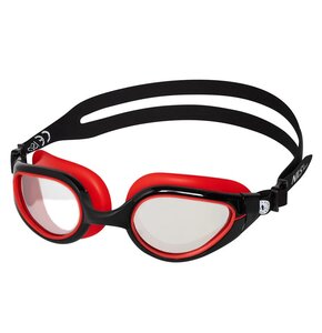 Okulary pływackie NILS AQUA NQG480MAF Czerwono-czarny filtr UV