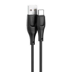 Kabel USB - USB-C XO NB238 2A 3 m Czarny