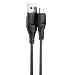Kabel USB - Micro USB XO NB238 2A 3 m Czarny