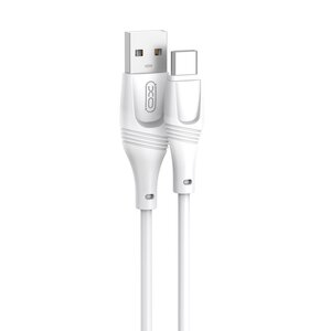 Kabel USB - USB-C XO NB238 2A 3 m Biały