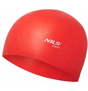 Czepek NILS AQUA RD01 Czerwony