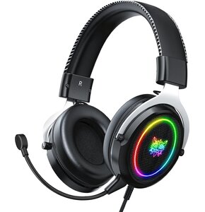 Słuchawki ONIKUMA X10 RGB Czarno-srebrny