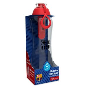 Butelka filtrująca DAFI Soft FC Barcelona 500 ml Czerwony