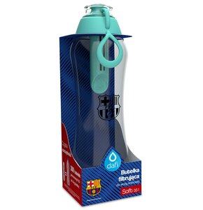 Butelka filtrująca DAFI Soft FC Barcelona 500 ml Miętowy