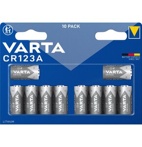 Baterie CR123A VARTA (10 szt.)