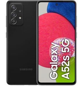 U Smartfon SAMSUNG Galaxy A52s 6/128GB 5G 6.5" 120Hz Czarny SM-A528