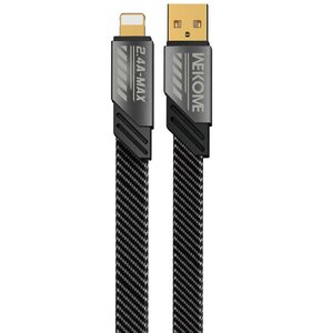 Kabel USB - Lightning WEKOME WDC-190 Mecha Series 1 m Szary