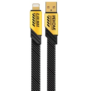 Kabel USB - Lightning WEKOME WDC-190 Mecha Series 1 m Żółty
