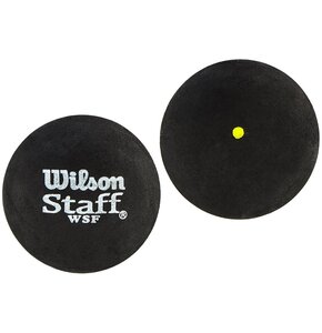 Piłka do squasha WILSON Single Yellow Dot Slow (2 szt.)
