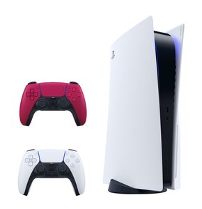 Konsola SONY PlayStation 5 + Kontroler SONY DualSense Czerwony