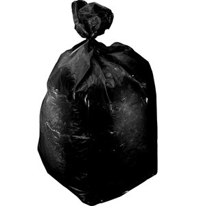 Worki na śmieci PROLINE 60L (20 szt.) Czarny