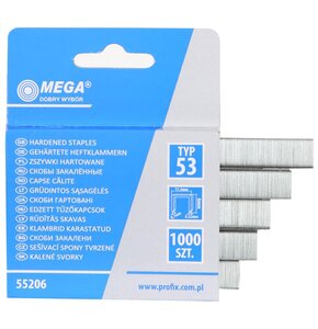 Zszywki MEGA 55206 (1000 szt.)