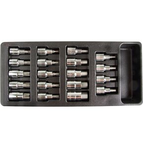 Zestaw nasadek PROLINE 58787 (19 szt.)