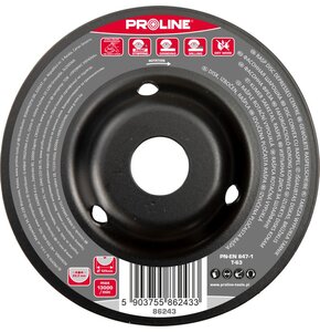 Tarcza wypukła tarnik PROLINE 86243 125 mm