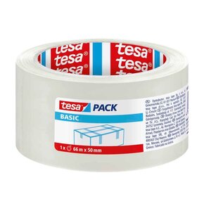 Taśma pakowa TESA Basic 58570 Przezroczysty (66 m)