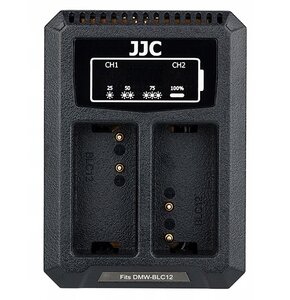 Ładowarka JJC DCH-USB01 do Panasonic DMW-BLC12/Sigma BP-51/Leica BP-DC12