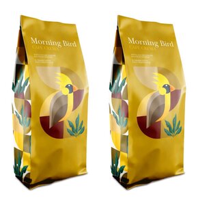 Kawa ziarnista MORNING BIRD Cafe Crema Arabica 2 x 1 kg