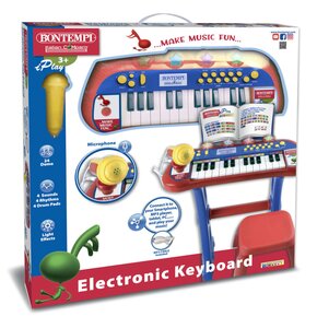 Zabawka interaktywna BONTEMPI Play Elektroniczny Keyboard 041-132410