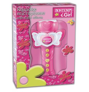 Zabawka mikrofon BONTEMPI Girl 041-412071