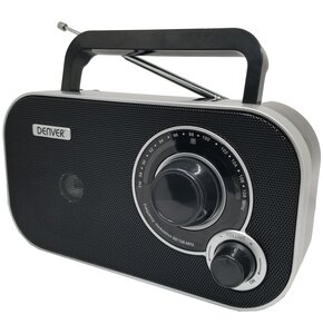 Radio DENVER TR-51 Analogowe Przenośne Czarno-srebrny