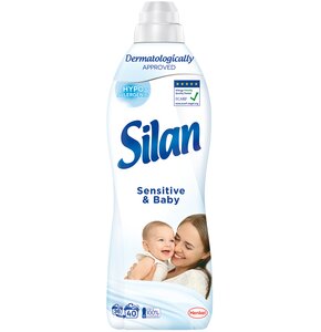Płyn do płukania SILAN Sensitive and Baby 880 ml