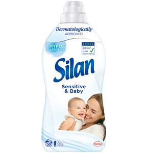 Płyn do płukania SILAN Sensitive and Baby 1100 ml