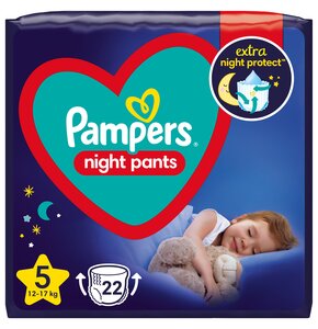 Pieluchomajtki PAMPERS Night Pants 5 (22 szt.)