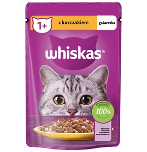 Karma dla kota WHISKAS Kurczak w galaretce 85 g