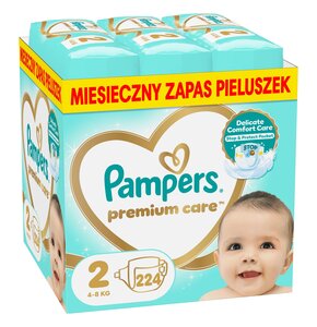 Pieluchy PAMPERS Premium Care 2 (224 szt.)