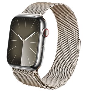 Pasek CRONG Milano Steel do Apple Watch (38/40/41/42mm) Szampański
