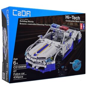 Klocki plastikowe CADA Hi-Tech Samochód Policyjny Zdalnie sterowany C51006W