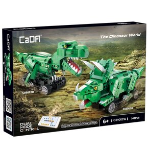 Klocki plastikowe CADA Dinozaur Triceratops Zdalne sterowanie C59002W