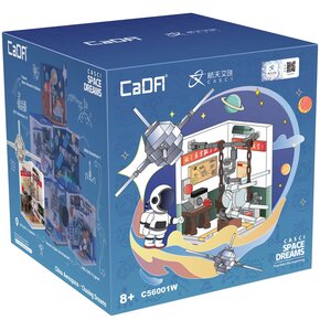 Klocki plastikowe CADA Casci Space Dreams Model satelity Dong Fang Hong C56001W