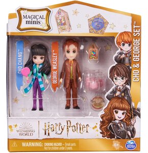 Zestaw figurek SPIN MASTER Harry Potter Magical Minis Cho Chang i George Weasley