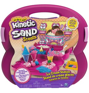 Piasek kinetyczny SPIN MASTER Kinetic Sand Scents Walizka Lodziarnia 6065579