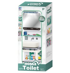 Zabawka zestaw mebli łazienkowych ASKATO Home Toilet 121048