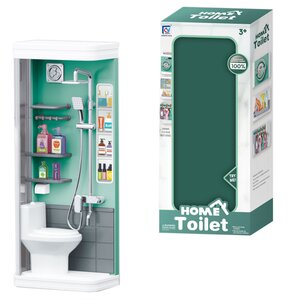 Zabawka zestaw mebli łazienkowych ASKATO Home Toilet 121055
