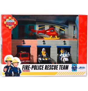 Zestaw pojazdów DICKIE TOYS Strażak Sam 203093008 (4 szt.) + garaż