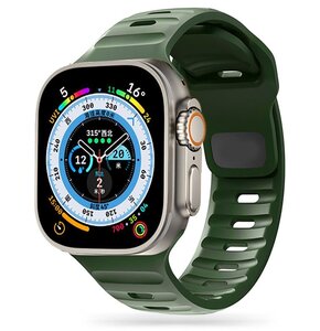 Pasek TECH-PROTECT IconBand Line do Apple Watch 4/5/6/7/8/9/SE (38/40/41mm) Zielony