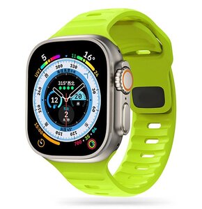 Pasek TECH-PROTECT IconBand Line do Apple Watch 4/5/6/7/8/9/SE (38/40/41mm) Limonkowy