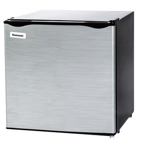 U Lodówka RAVANSON LKK-50S 48cm Srebrna
