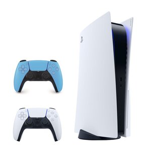 Konsola SONY PlayStation 5 + Kontroler SONY DualSense Gwiezdny Błękit