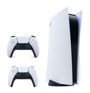 Konsola SONY PlayStation 5 + Kontroler SONY DualSense Biały
