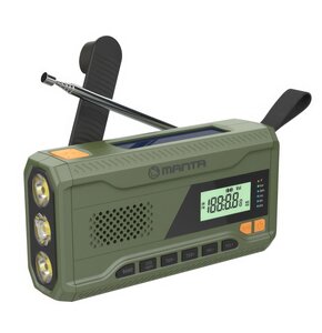 Radio MANTA RDI401G z panelem solarnym