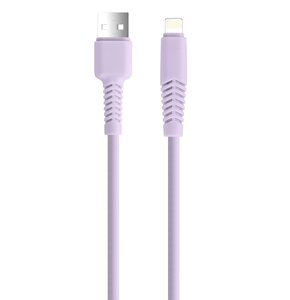 Kabel USB - Lightning XO KSA-L-1.529 2.1A 1.5 m Liliowy