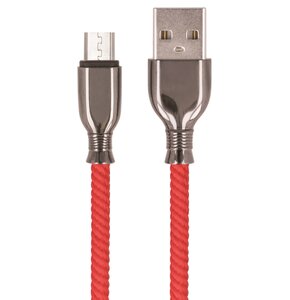 Kabel USB - Micro USB SETTY FC-M 3A 1 m Czerwony